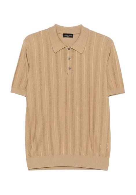 polo mc uomo sabbia ROBERTO COLLINA | RB15124RB1505